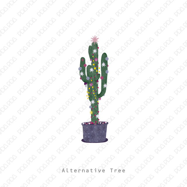 Hand Drawn Holiday Trees - Post Digital Architecture — Free and Affordable Resources for Architects
