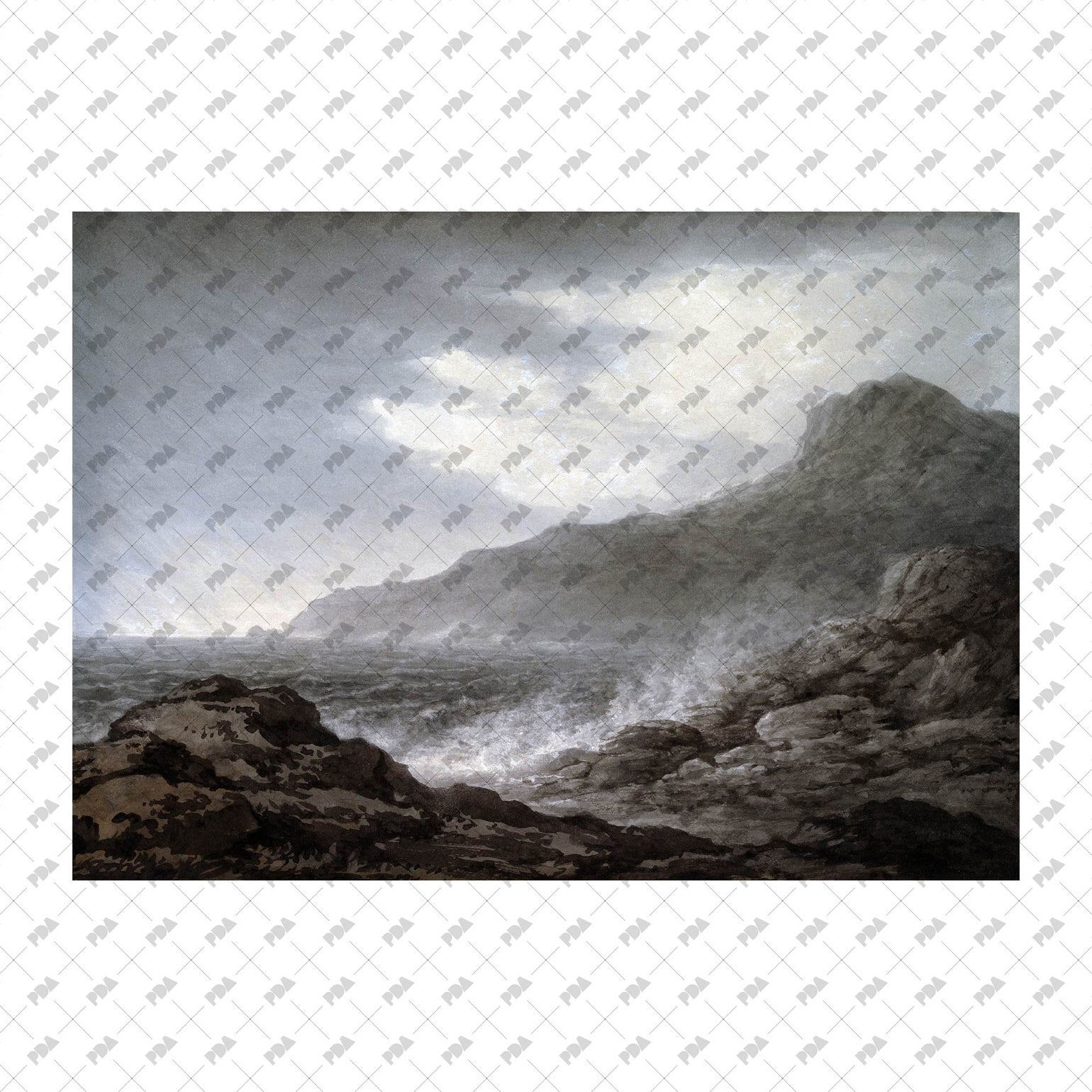 Sea Backgrounds Set (High Resolution) | Post Digital Architecture