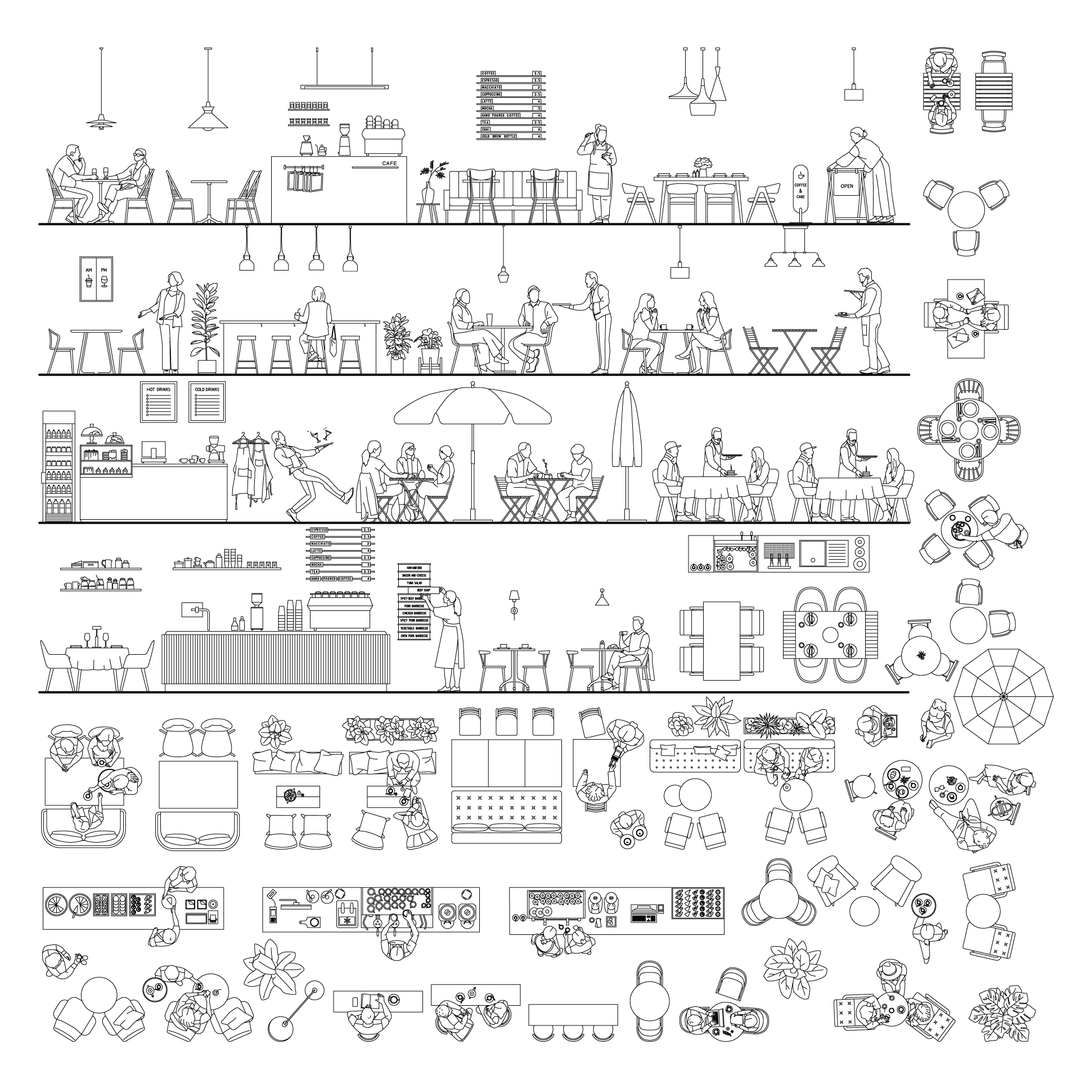 CAD, PNG & Vector Resources | Post Digital Architecture