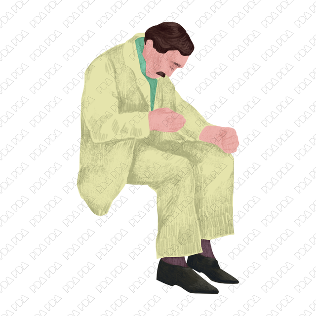 Characters Inspired by David Hockney (27 PNGs) - Post Digital Architecture — Free and Affordable Resources for Architects