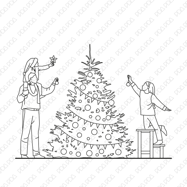 Father Christmas Drawing Stock Photos and Images - 123RF