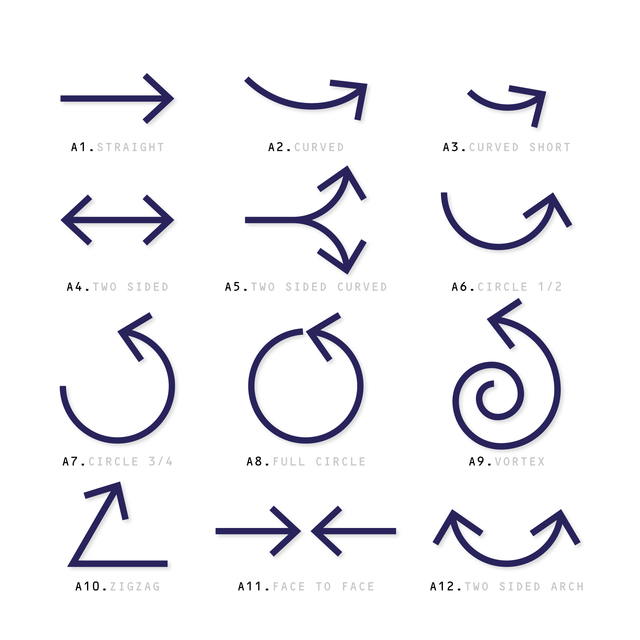 PNG, Vector Arrows Set - Post Digital Architecture — Free and Affordable Resources for Architects
