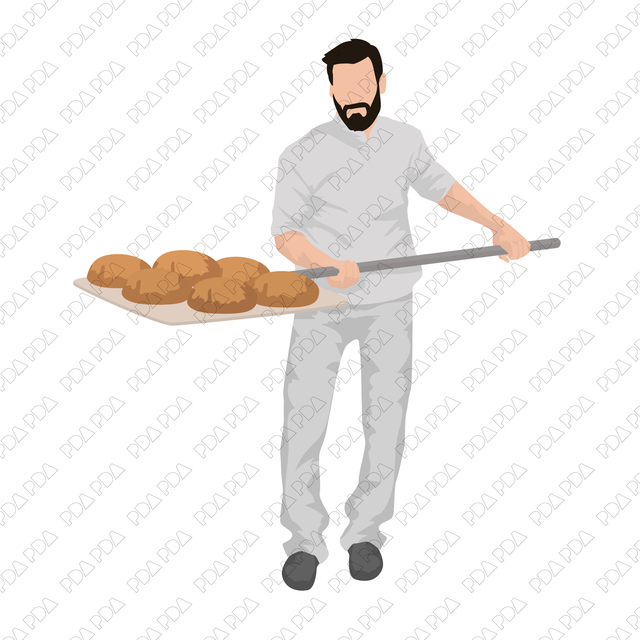 Vector Kitchen People Set (9 Figures) - Post Digital Architecture — Free and Affordable Resources for Architects