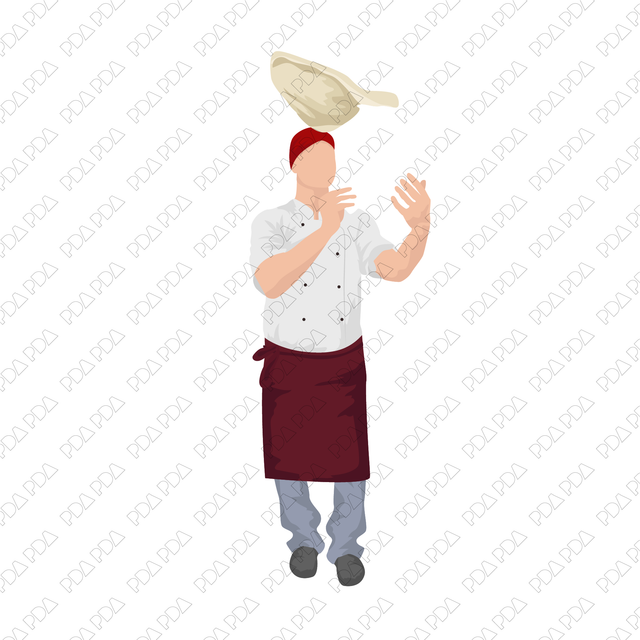 Vector Kitchen People Set (9 Figures) - Post Digital Architecture — Free and Affordable Resources for Architects