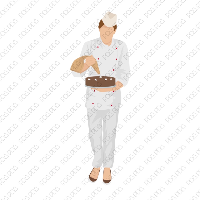 Vector Kitchen People Set (9 Figures) - Post Digital Architecture — Free and Affordable Resources for Architects